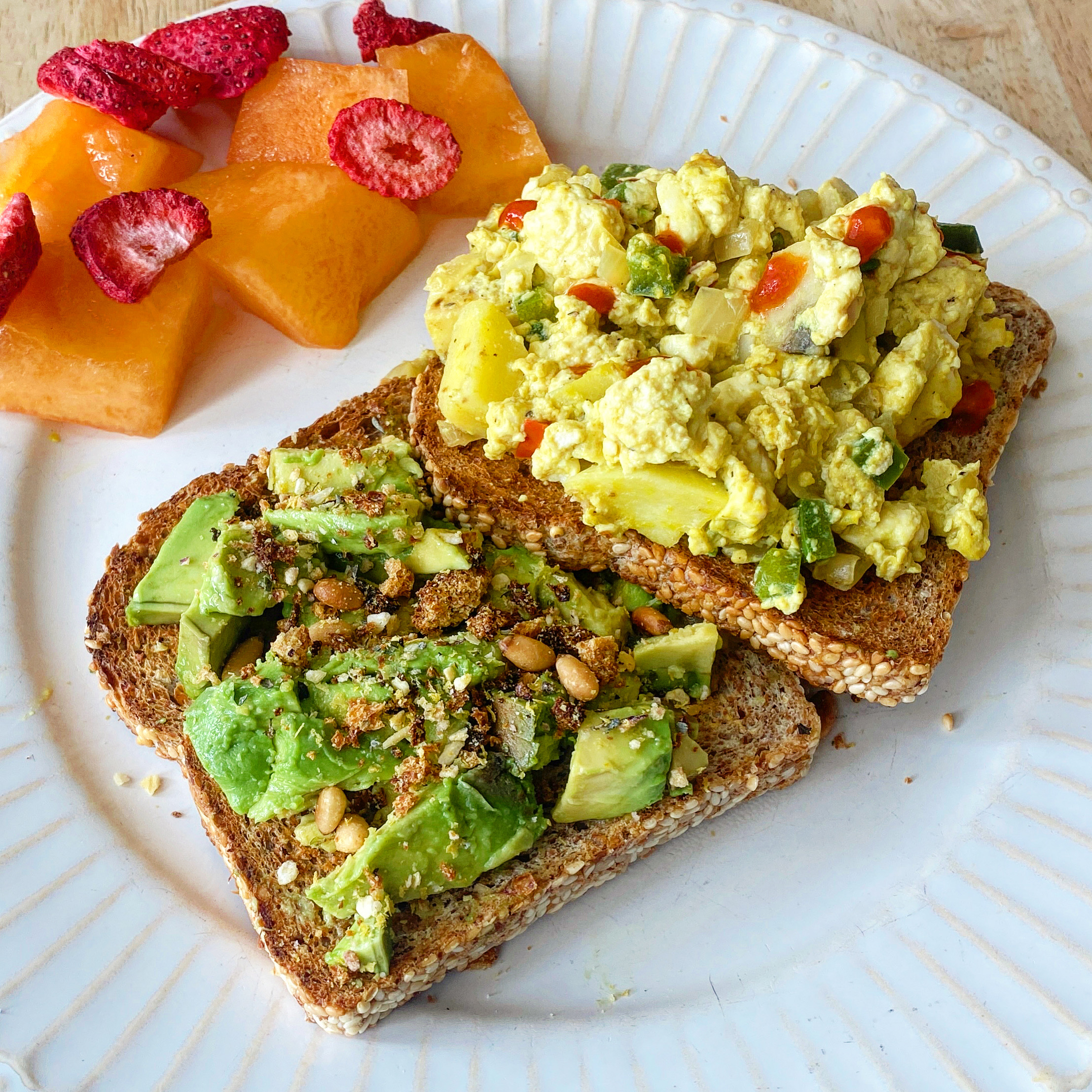 Featured image for “Scrambled Tofu “Eggs””