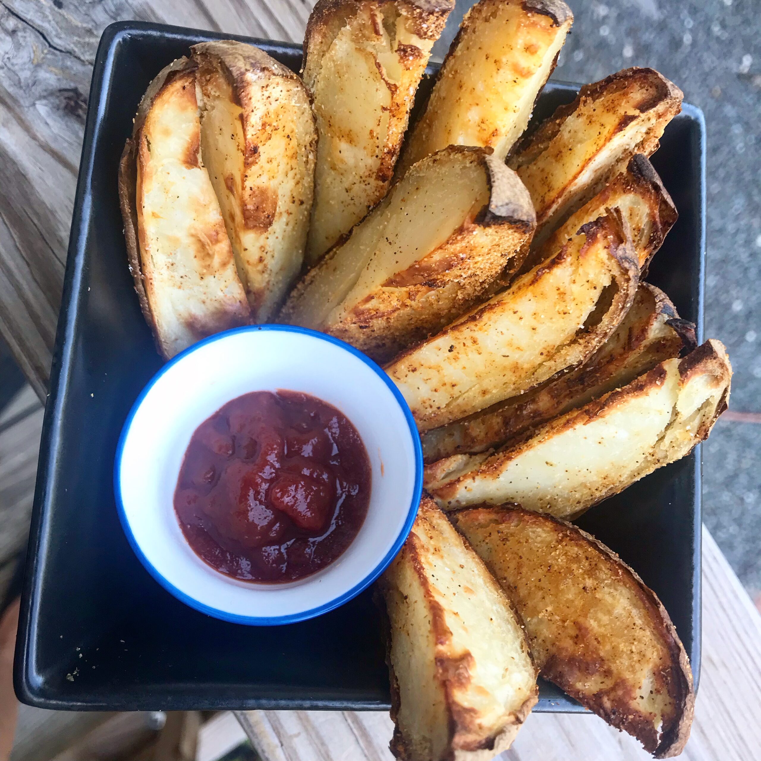 Baked Wedge Fries