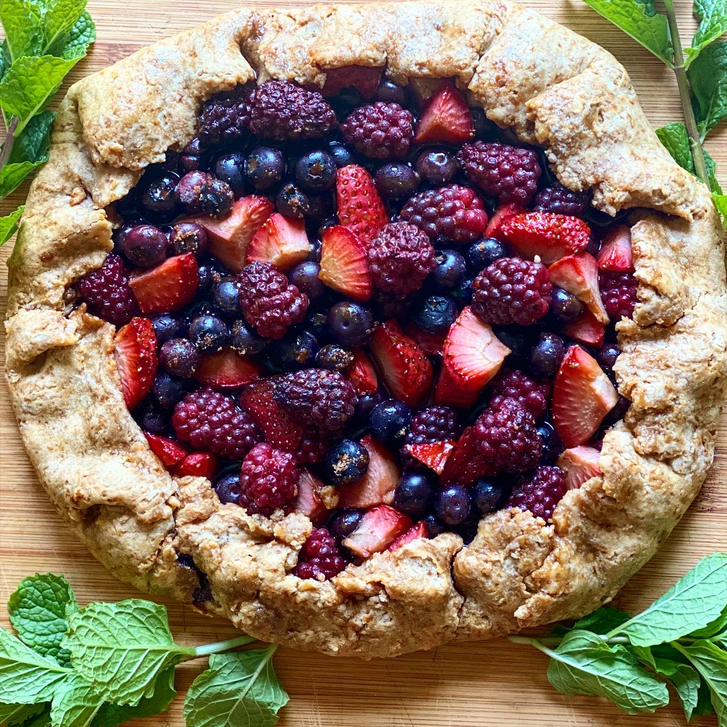 Easy Berry Galette
