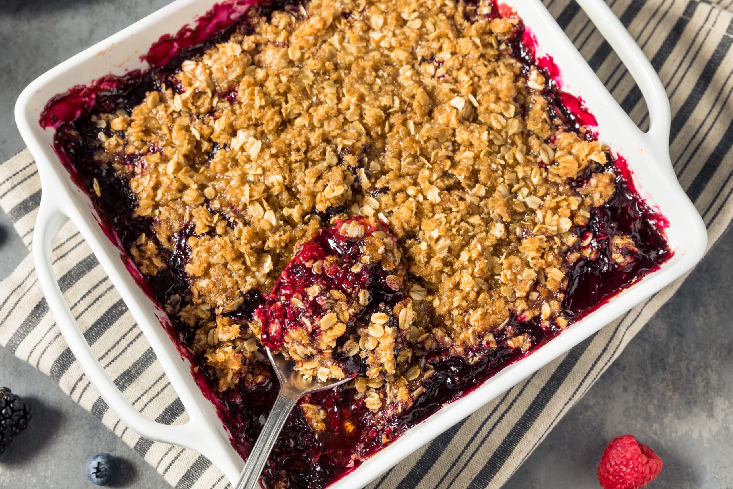Featured image for “Quick Fruit Crumble”